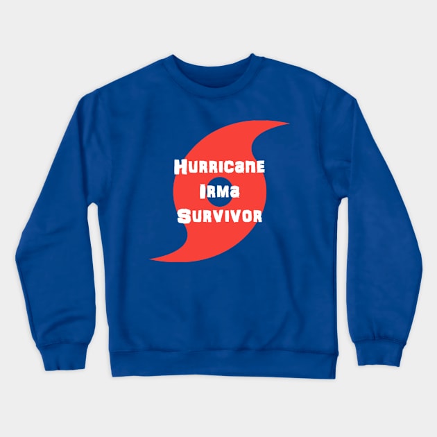 Irma for Charity 4 Crewneck Sweatshirt by jrumore